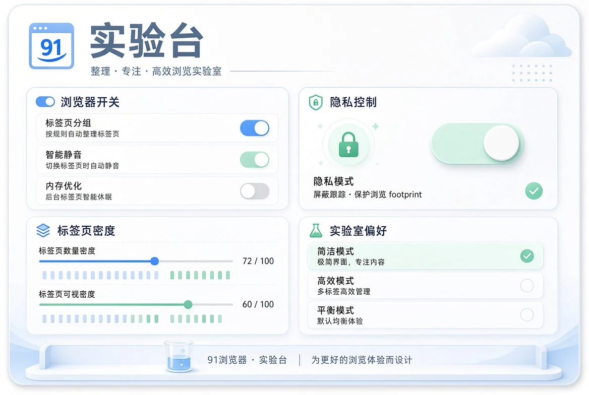 效率实验工作台